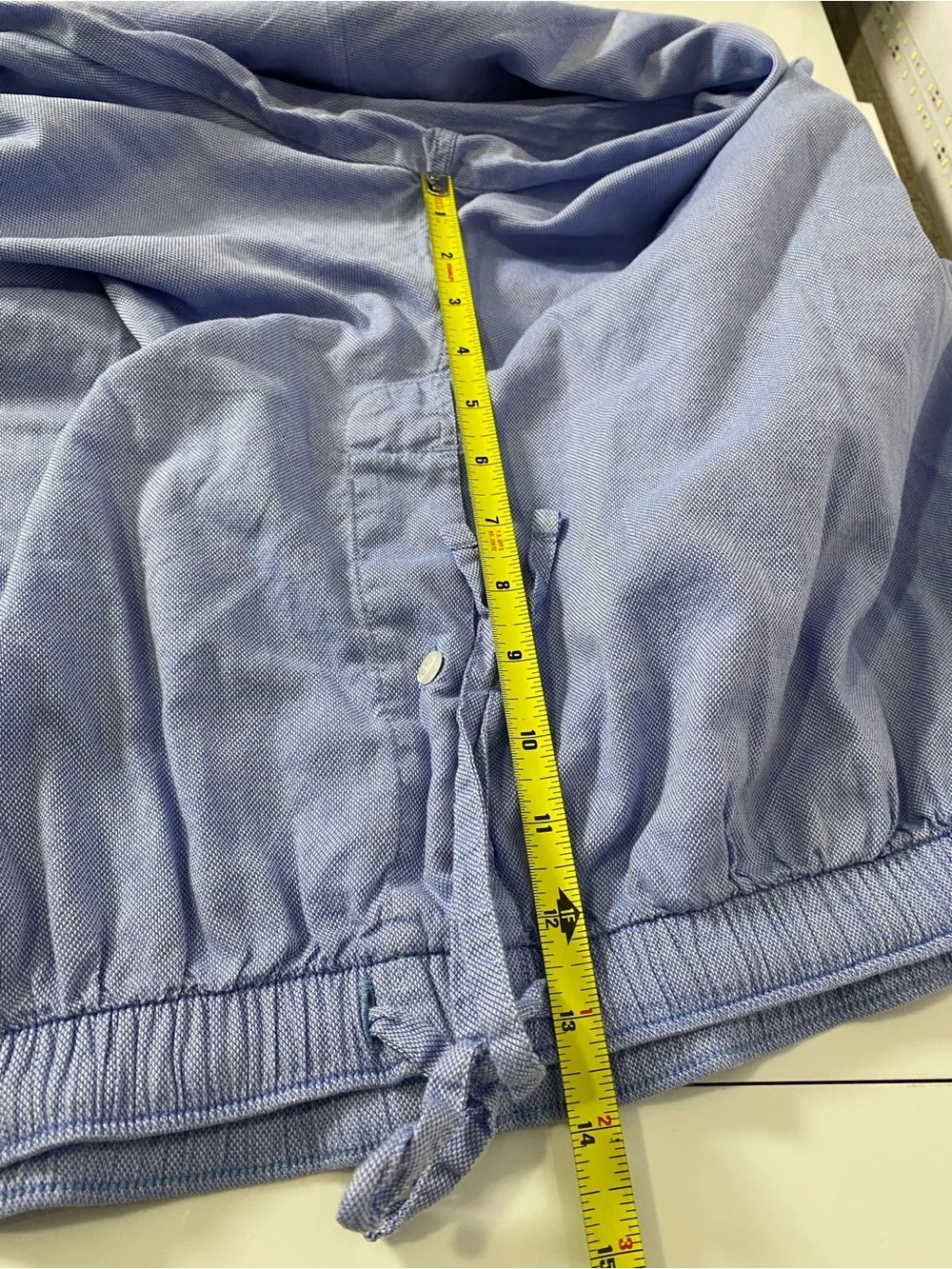 POLO RALPH LAUREN Sleepwear Men's Size Large Light Blue Cotton Loungewear